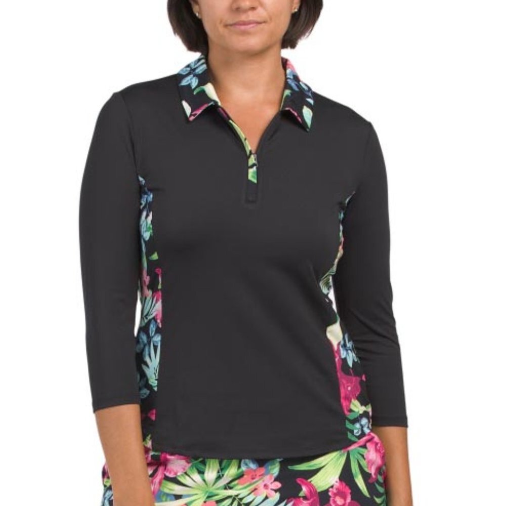 NWT Tommy Bahama Women’s Golf Active Half Sleeve Top XL